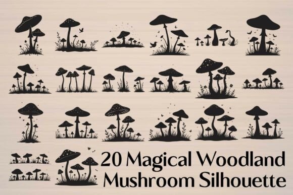 Enchanted Forest Mushroom Silhouette: A Designer’s Honest Take