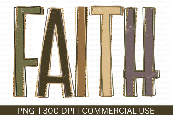 Faith PNG Sublimation Design for Blogs, Crafts, and Graphics