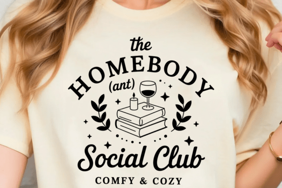 Homebody Social Club SVG: A Design Asset for Cozy, Creative Branding