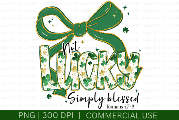 Not Lucky Simply Blessed Christian PNG: A Designer’s Honest Take