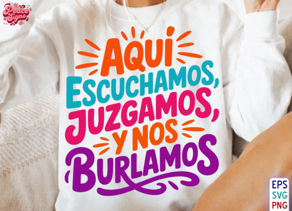 Spanish Sarcastic Sayings PNG for T-Shirt Designs: A Bold Graphic Asset