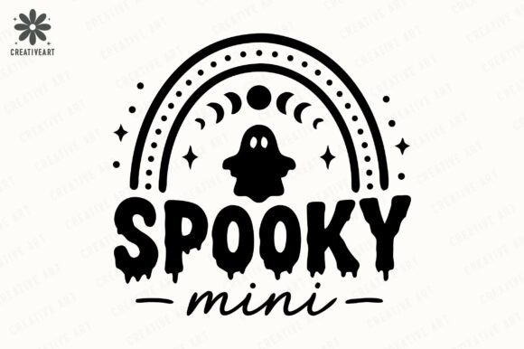 Spooky Mini SVG for Crafts: A Halloween Graphic Design Asset Review